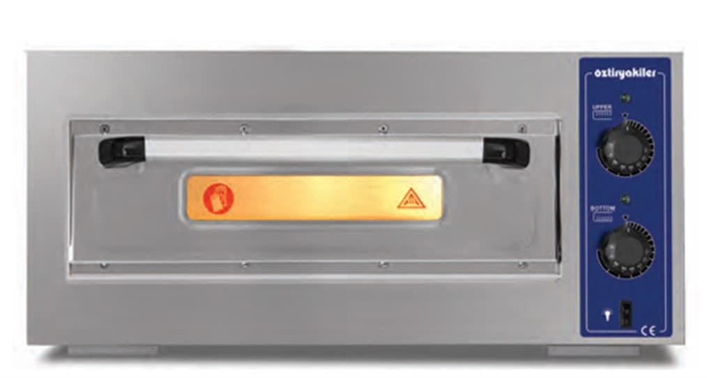 ÖZTİRYAKİLER TEK KATLI PİZZA FIRINI (9 PİZZA)