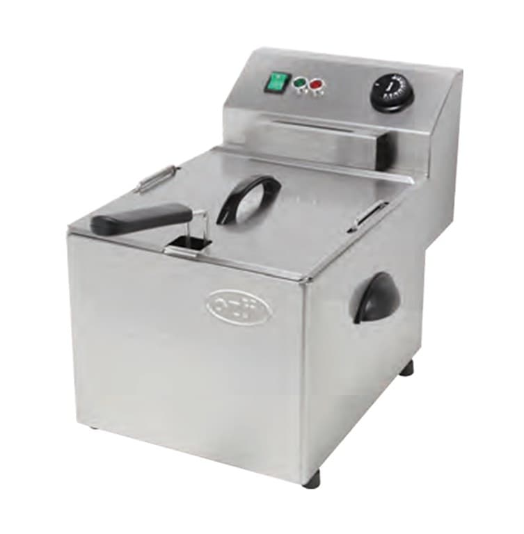 ÖZTİRYAKİLER 1/2 TAHLİYE VANASIZ TEKLİ FRİTÖZ