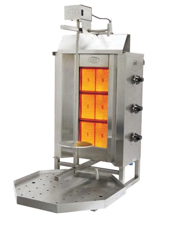 ÖZTİRYAKİLER GAZLI ÜSTTEN MOTORLU 3GD DÖNER OCAĞI