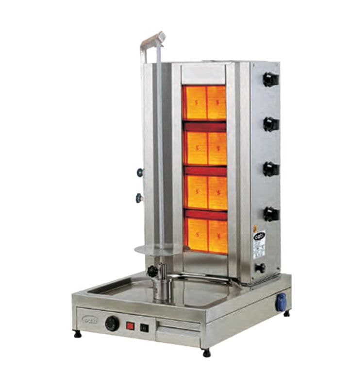 ÖZTİRYAKİLER GAZLI ÜSTTEN MOTORLU 4GUD W DÖNER OCAĞI