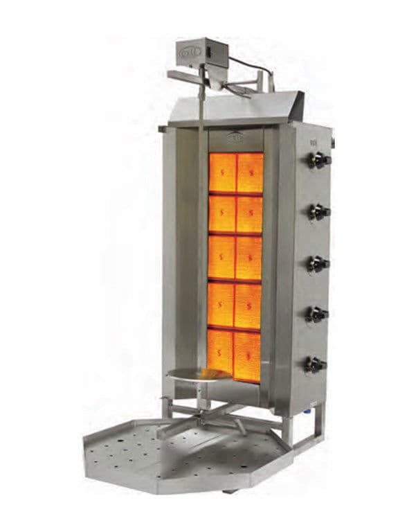 ÖZTİRYAKİLER GAZLI ÜSTTEN MOTORLU 5GUD W DÖNER OCAĞI