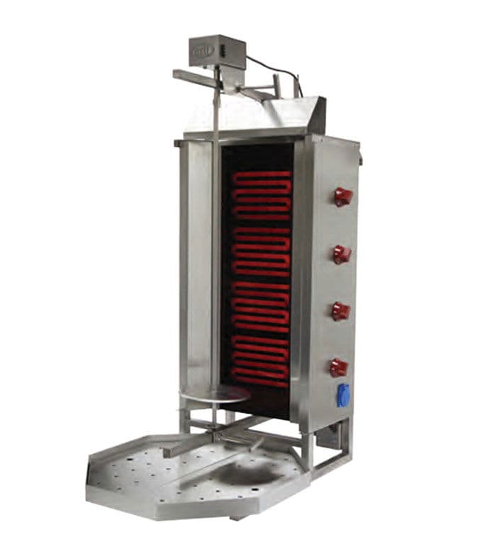 ÖZTİRYAKİLER ELEKTRİKLİ ÜSTTEN MOTORLU 4E DÖNER OCAĞI