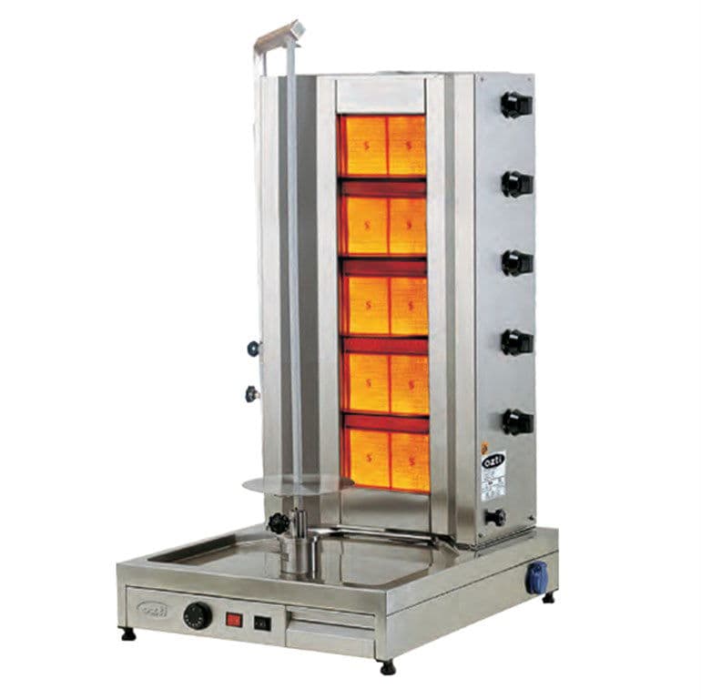 ÖZTİRYAKİLER GAZLI ALTTAN MOTORLU 5GUD W DÖNER OCAĞI