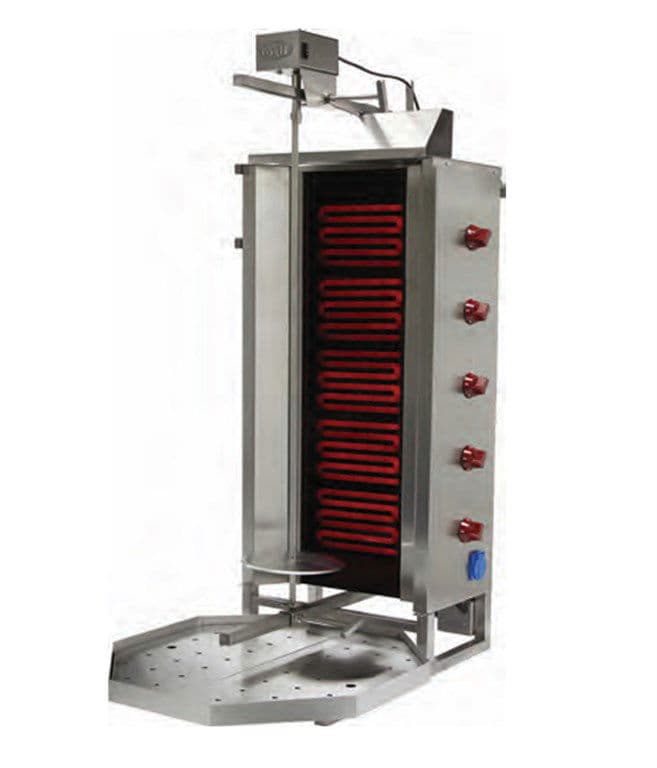 ÖZTİRYAKİLER ELEKTRİKLİ ÜSTTEN MOTORLU 5E DÖNER OCAĞI