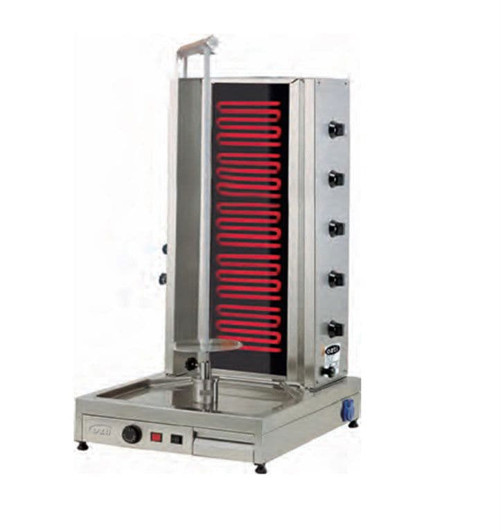 ÖZTİRYAKİLER ELEKTRİKLİ ALTTAN MOTORLU 5EU W DÖNER OCAĞI