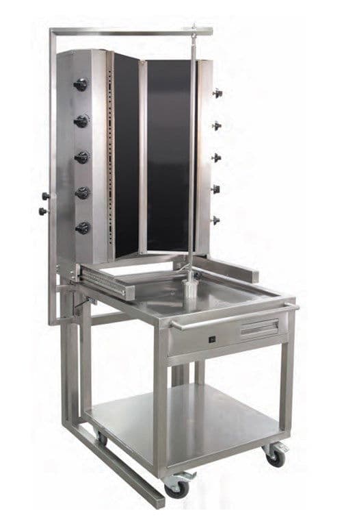 ÖZTİRYAKİLER GAZLI ALTTAN MOTORLU ARABALI 55GUD CVA DÖNER OCAĞI