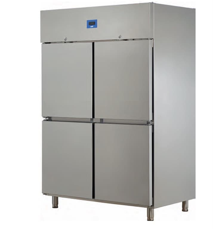 ÖZTİRYAKİLER GN 1200.10NMV.K PASLANMAZ ÇİFT KAPILI BUZDOLABI