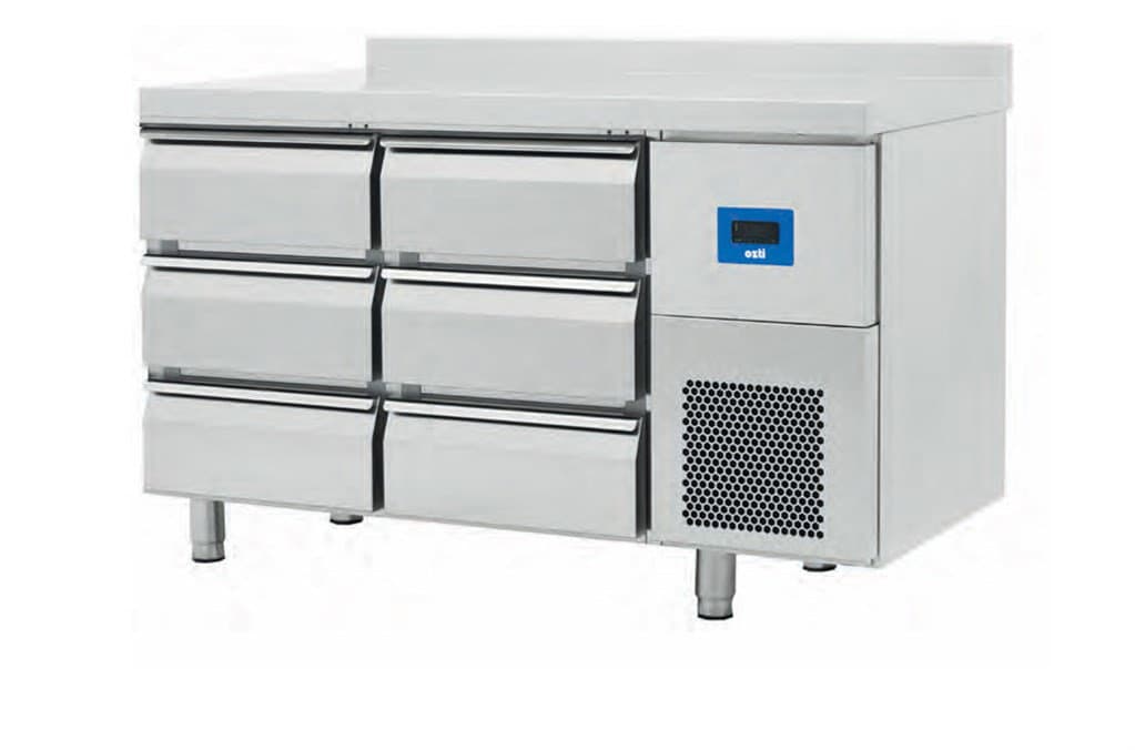 ÖZTİRYAKİLER TA 460.03 LMV TEZGAH TİPİ 6 ÇEKMECELİ BUZDOLABI