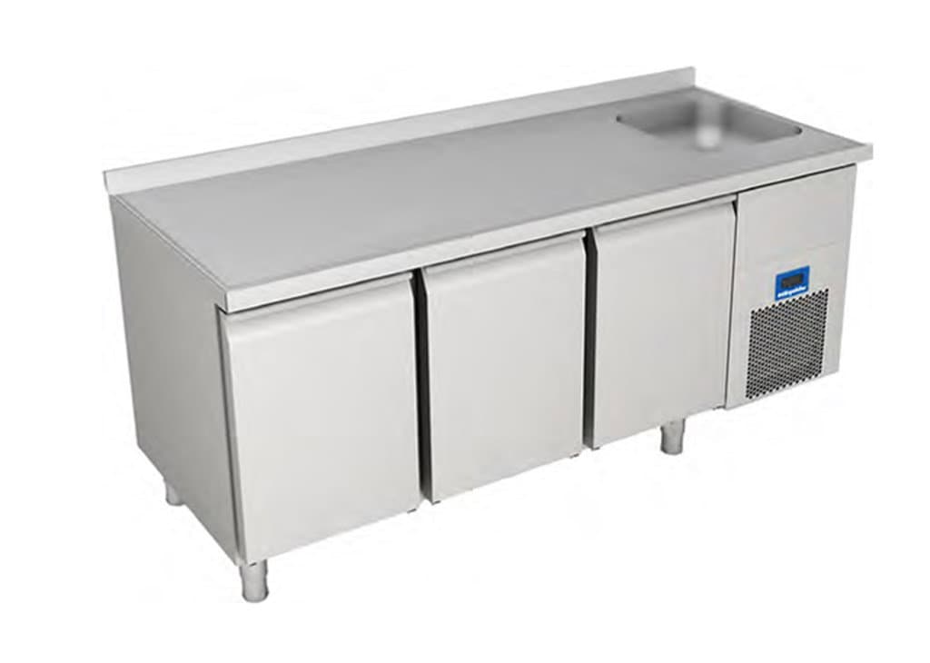 ÖZTİRYAKİLER TAG 47NTV.E TEZGAH TİPİ EVYELİ BUZDOLABI