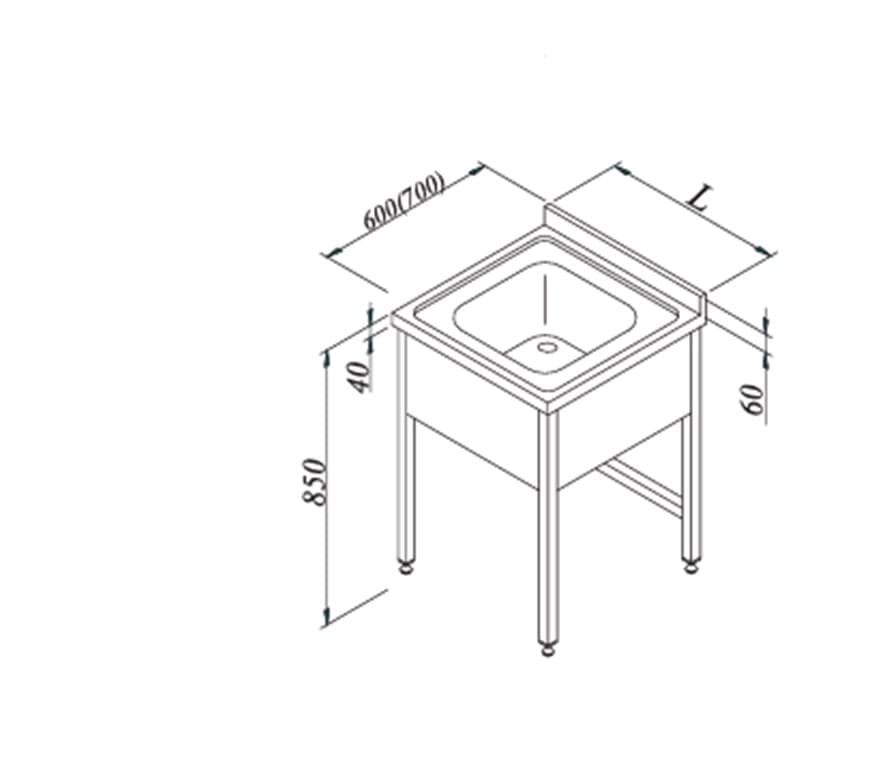 ÖZTİRYAKİLER TEK EVYELİ PERDELİ TEZGAH (DEMONTE)