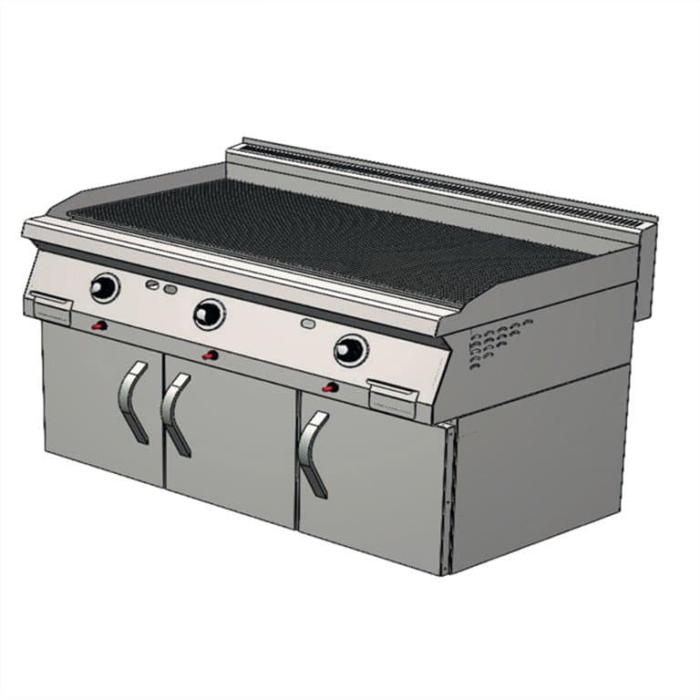 Dolaplı Lpg'li Tam Kanallı Izgara