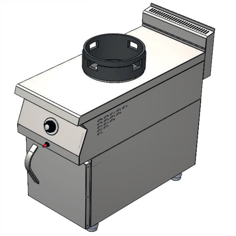 Dolaplı Tek Gözlü Lpg'li Wok Ocak