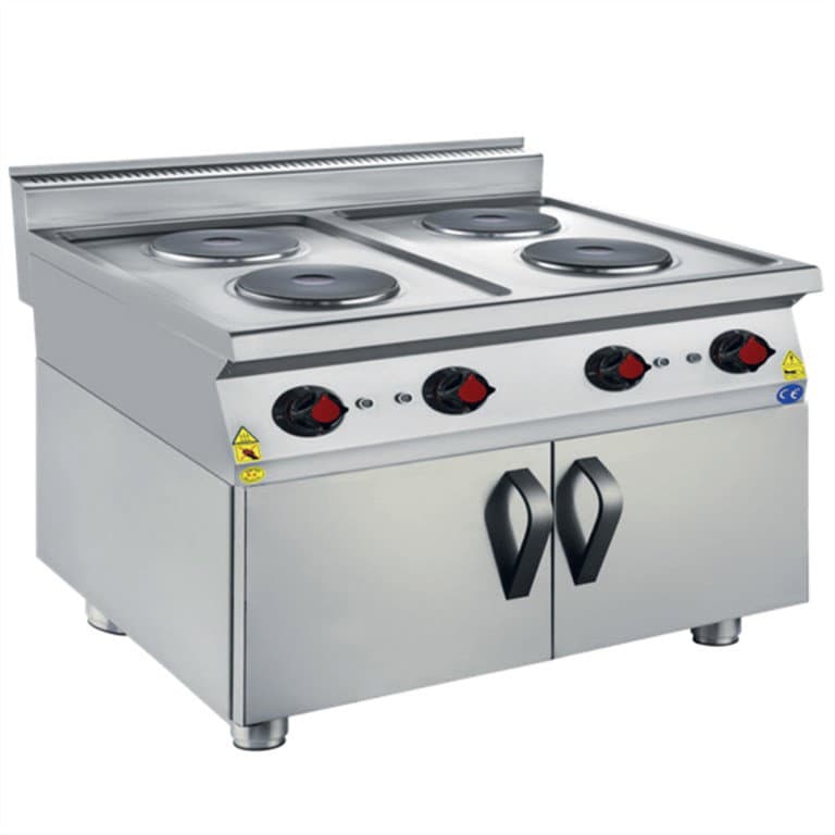 4 Gözlü Elektrikli Ocak