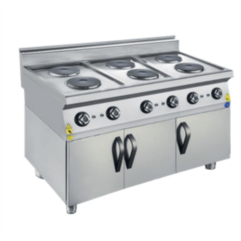 6 Gözlü Elektrikli Ocak