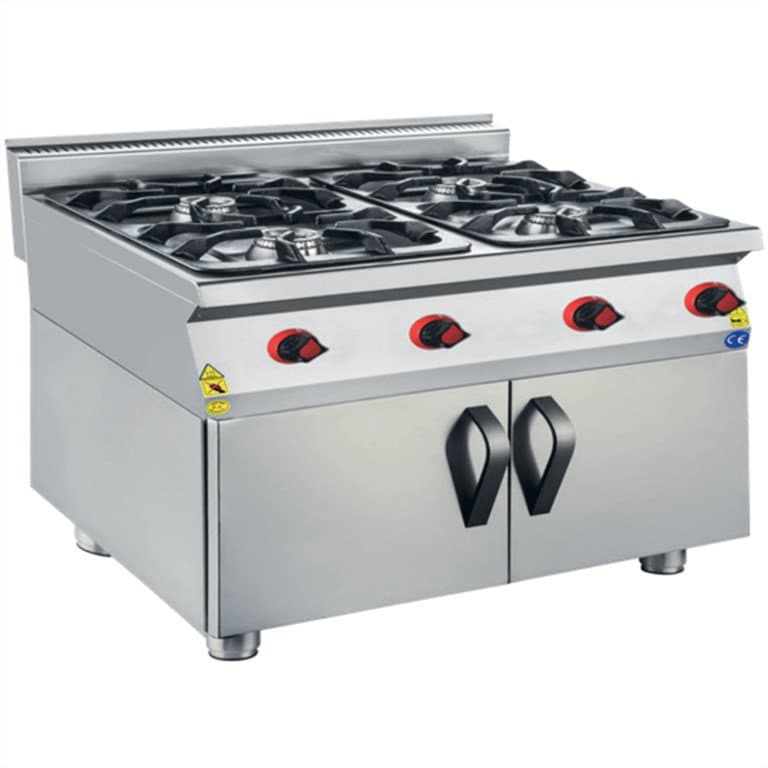 4 Gözlü Doğalgazlı Ocak