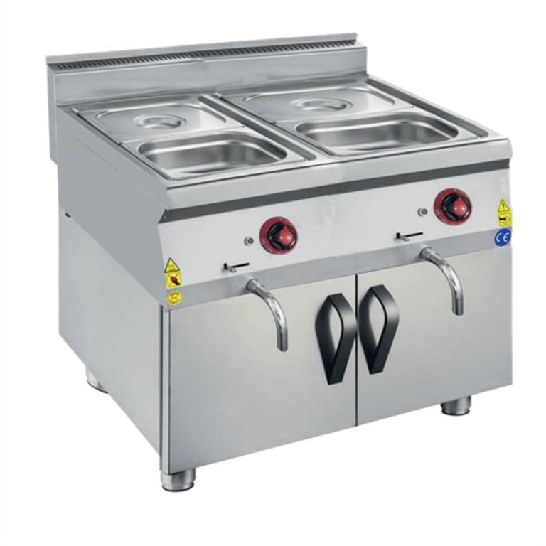 Dolaplı 2' li Elektrikli Sos Benmari Makinası