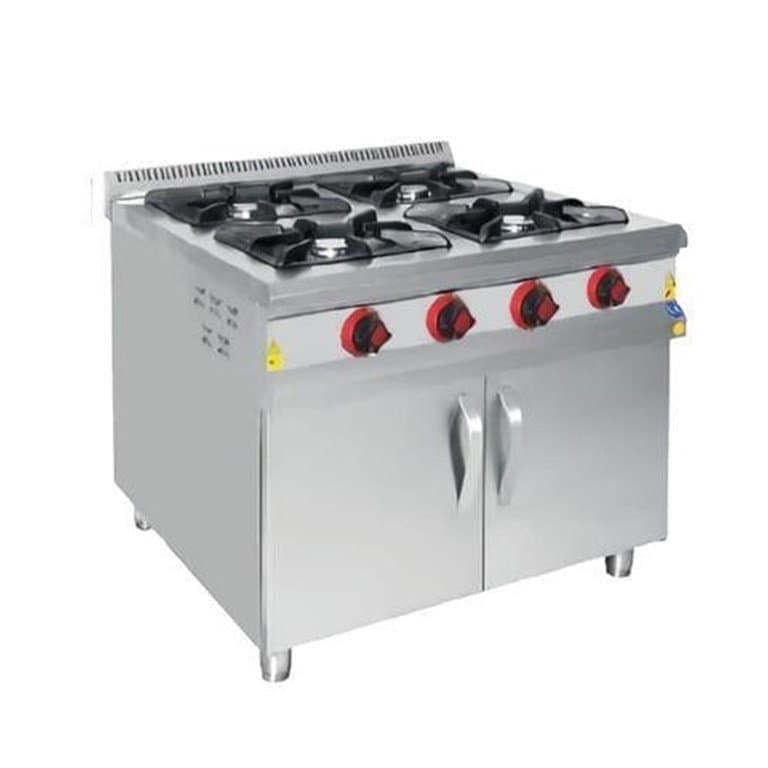 Doğalgazlı 4 Lü Dolaplı Kuzine Ocak