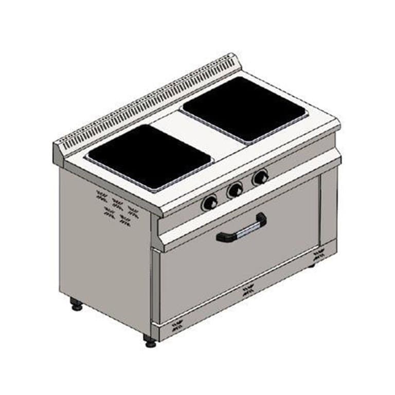 2+1 Elektrikli 2 Li Kuzine Ocak