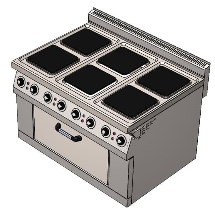 6+1 Elektrikli 6 Lı Kuzine Ocak