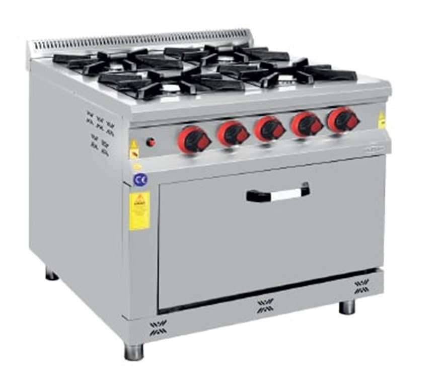 4+1 Lpg'li 4 Lü Kuzine Ocak