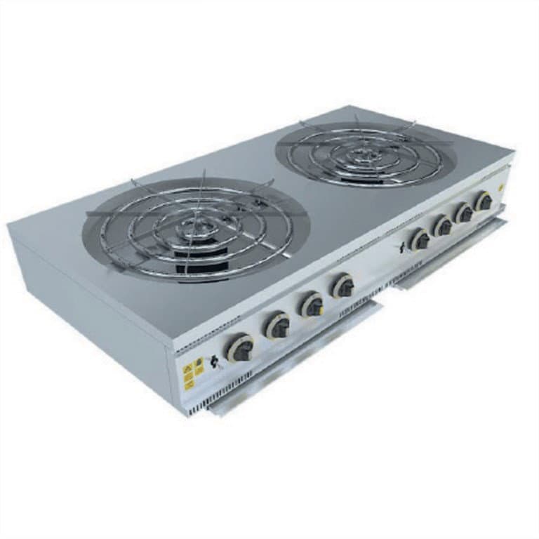 Set Üstü 2 Gözlü Lpg'li Künefe Ve Börek Ocağı