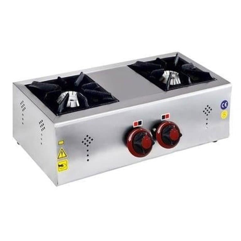 Lpg'li Çiftli 2 Gözlü Mini Set Üstü Ocak