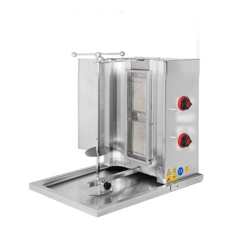 Doğalgazlı 2 Radyanlı Döner Ocağı Makinesi