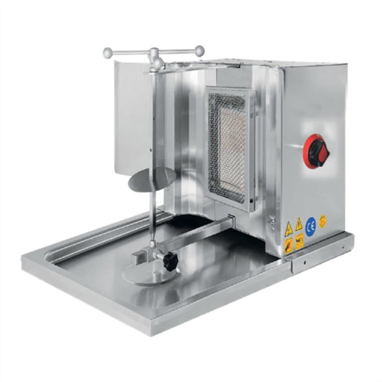 Doğalgazlı 1 Radyanlı Döner Ocağı Makinesi