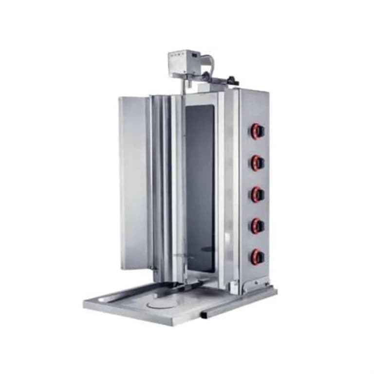 Elektrikli 5 Radyan Üstten Motorlu Döner Ocağı