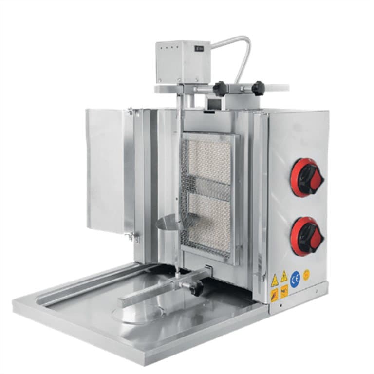 Lpg'li 2 Radyanlı Üstten Motorlu Döner Ocağı