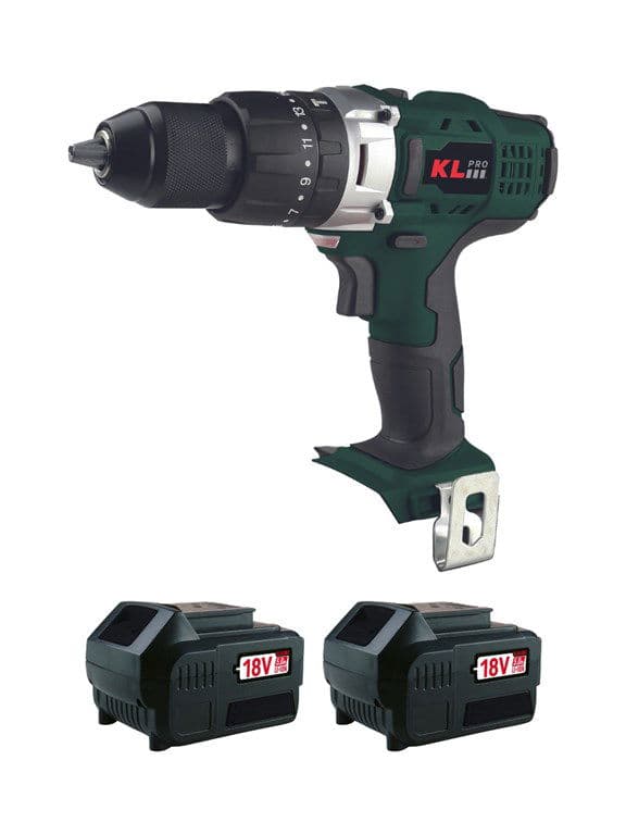 KL PRO KLDM18-50 ÇİFT AKÜLÜ 5 AH DARBELİ MATKAP