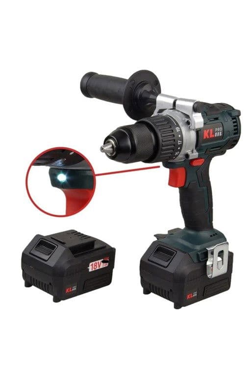 KL PRO KLNM18B-50 ÇİFT AKÜLÜ 5 AH VİDALAMA MAKİNESİ