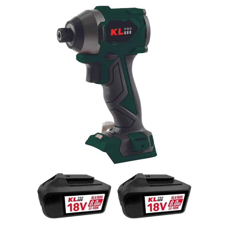 KLDV18BH-80 18 V 8 AH ÇİFT AKÜLÜ DARBELİ VİDALAMA MAKİNESİ