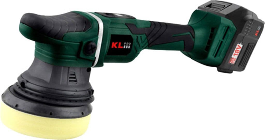 KL PRO KLPS18B-50 ÇİFT AKÜLÜ 5 AH POLİSAJ MAKİNESİ