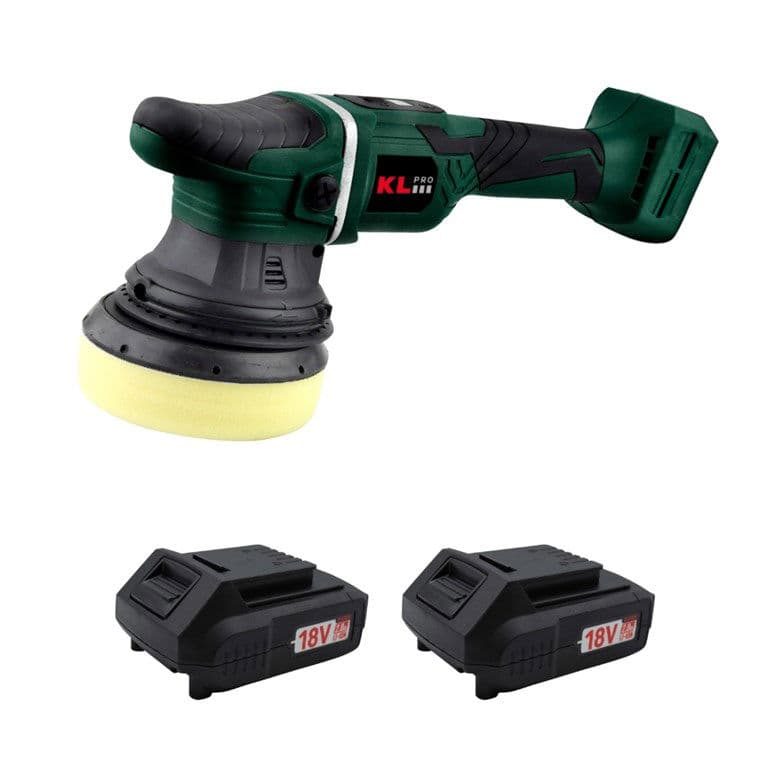 KL PRO KLPS18B-20 ÇİFT AKÜLÜ 2 AH POLİSAJ MAKİNESİ