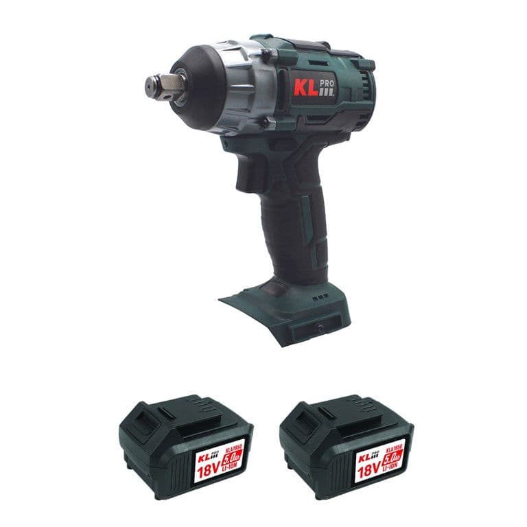 KL PRO KLSS18B-50 ÇİFT AKÜLÜ 5 AH SOMUN SIKMA MAKİNESİ