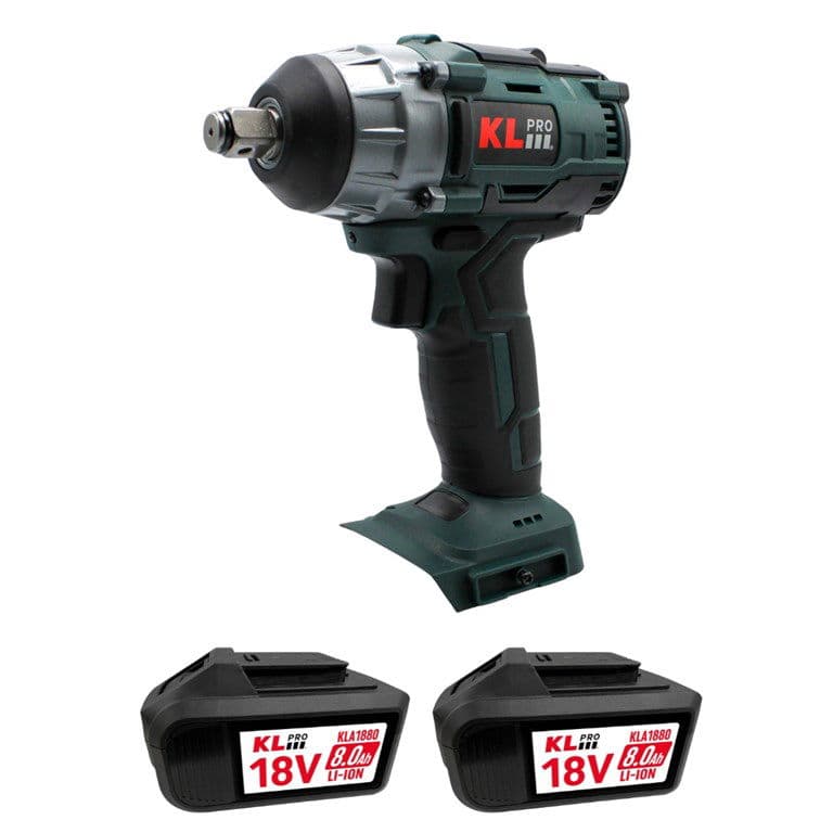 KL PRO KLSS18B-80 ÇİFT AKÜLÜ 8 AH SOMUN SIKMA MAKİNESİ