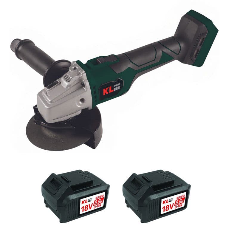 KL PRO KLAT18BS-50 ÇİFT AKÜLÜ 5 AH TAŞLAMA MAKİNESİ