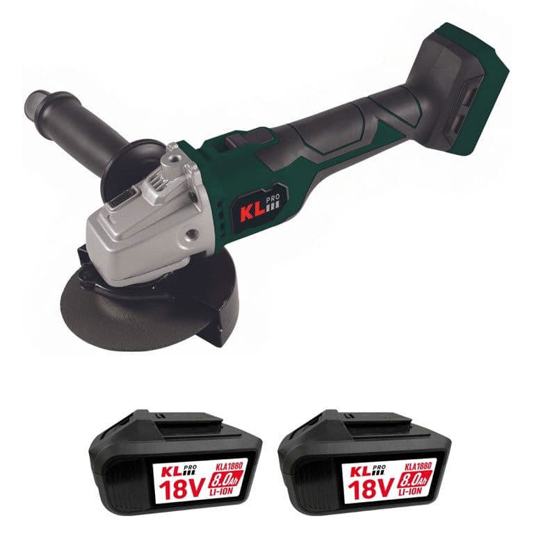 KL PRO KLAT18BS-80 ÇİFT AKÜLÜ 8 AH TAŞLAMA MAKİNESİ