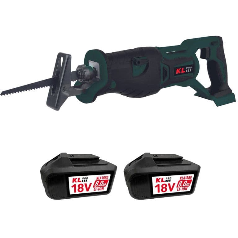 KLTKT18B-80 ÇİFT AKÜLÜ KÖMÜRSÜZ TİLKİ KUYRUĞU TESTERE