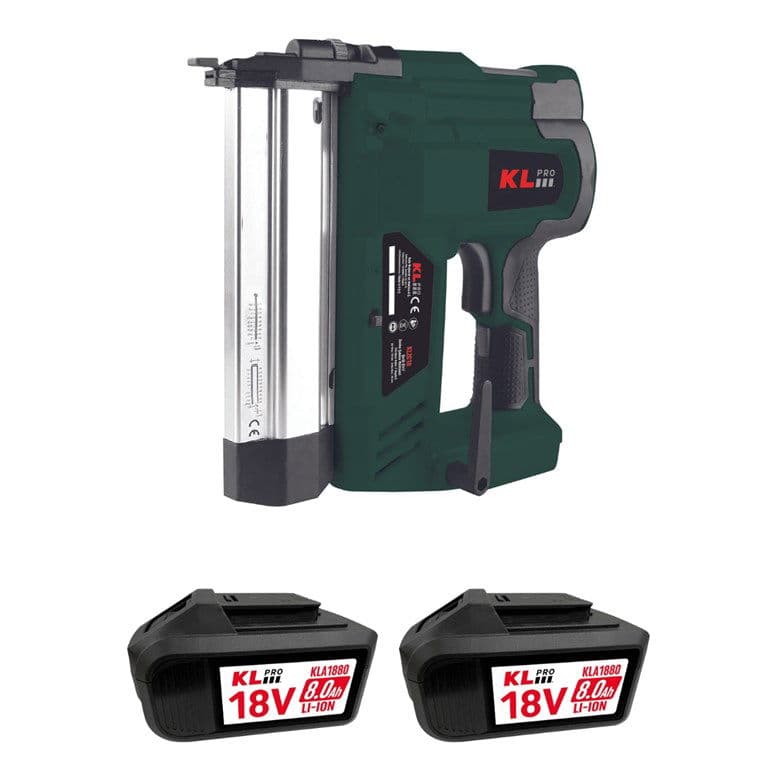 KLZC18-80 18V/8.0AH. ÇİFT AKÜLÜ ŞARJLI ÇİVİ/ZIMBA TABANCASI