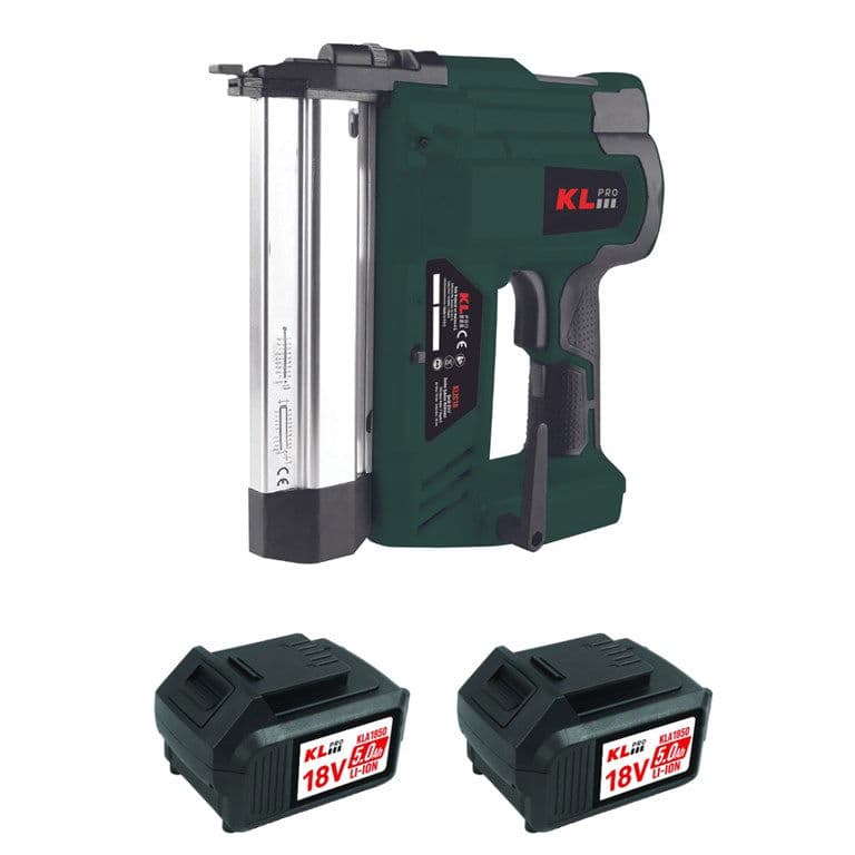 KLZC18-50 18V/5.0AH. ÇİFT AKÜLÜ ŞARJLI ÇİVİ/ZIMBA TABANCASI