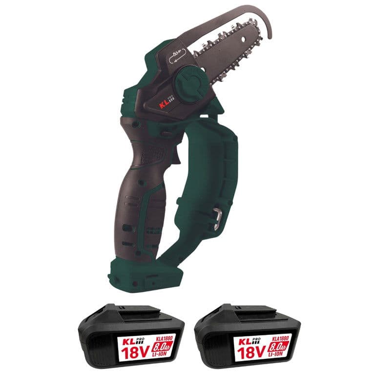 KLBZT18-80 18V/8AH. 110MM ÇİFT AKÜLÜ ZİNCİRLİ TESTERE