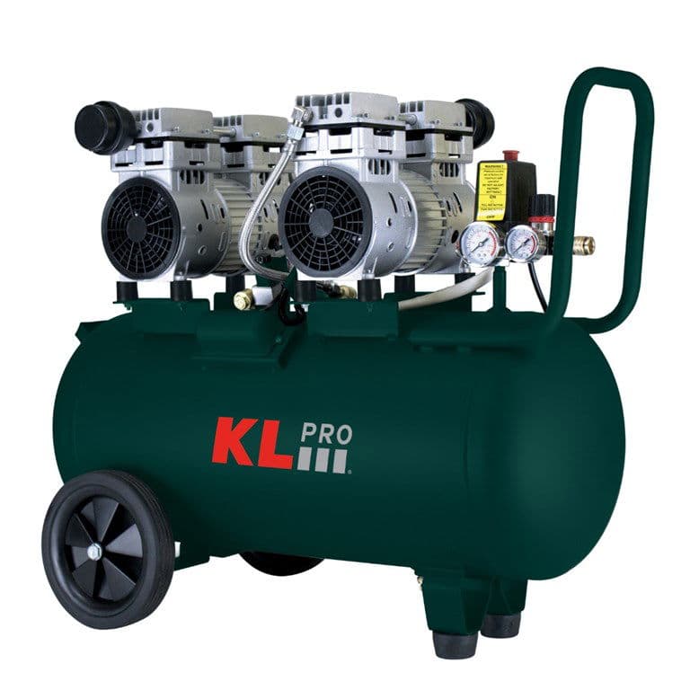 KLK50S2 8 BAR 50LT 2HP SESSİZ HAVA KOMPRESÖRÜ ÇİFT MOTOR
