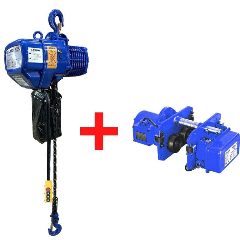 1 TON ELEKTRİKLİ 4 HAREKETLİ ZİNCİRLİ VİNÇ/CERASKAL