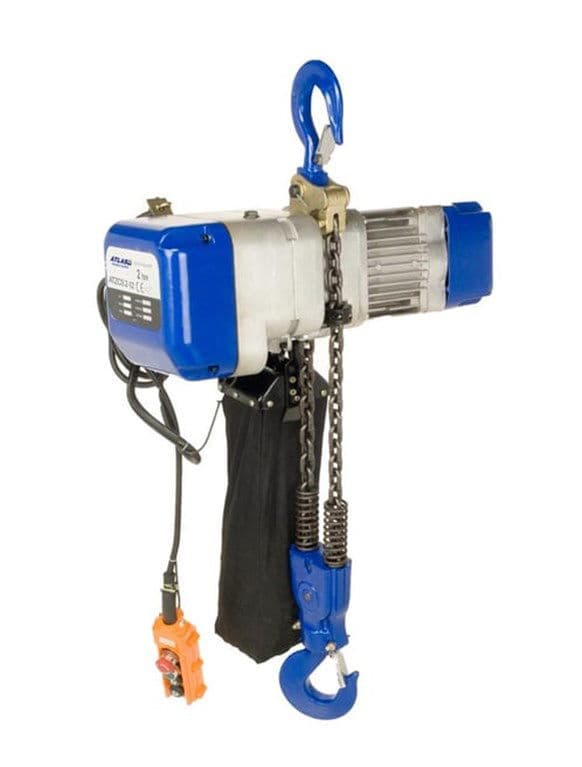 2 TON 6 M ÇİFT HIZLI ELEKTRİKLİ ZİNCİRLİ VİNÇ 380 V