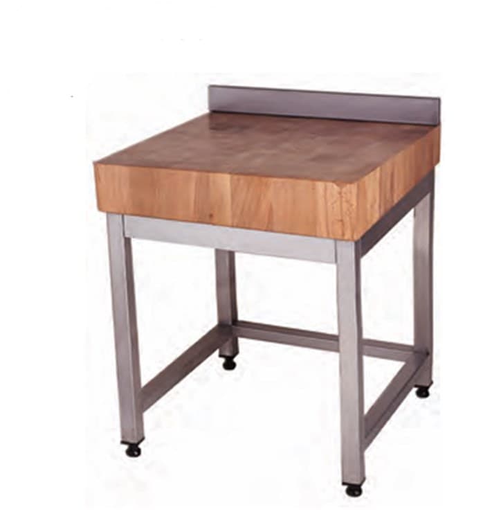 ÖZTİRYAKİLER POLİETİLEN TABLALI ET KÜTÜK TEZGAH 700*700*850