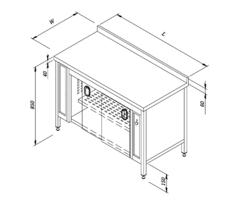 ÖZTİRYAKİLER ELEKTRİKLİ SICAK DOLABI 1900*700*850