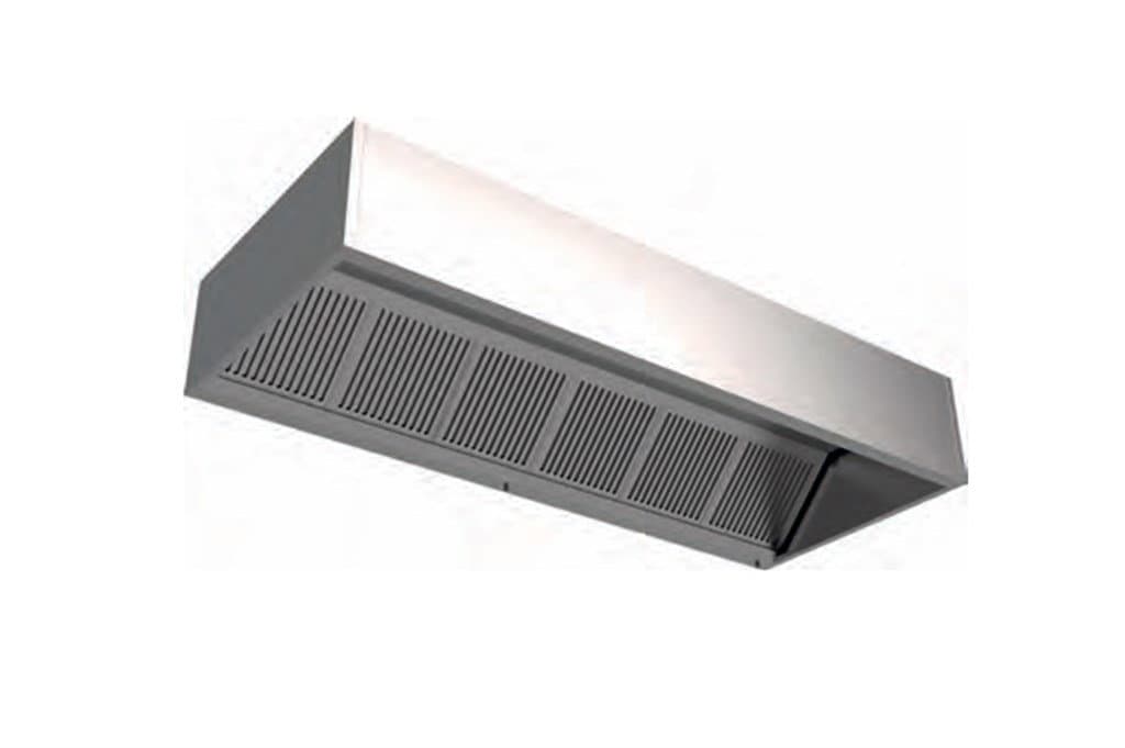 DUVAR TİPİTEMİZ HAVA ÜFLEMELİ FİLTRESİZ DAVLUMBAZ 6000*1500*500