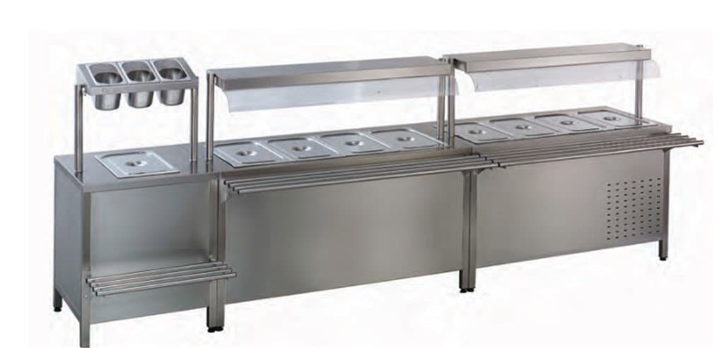 ÖZTİRYAKİLER GN 1/1SICAK SERVİS ÜNİTESİ 5*GN 1/1-150